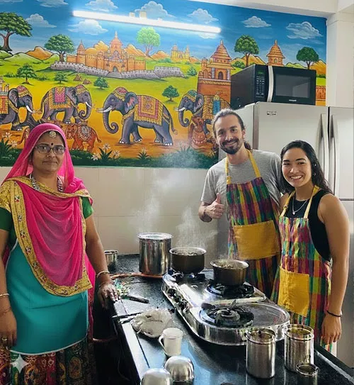 Golden triangle Tour with Cooking class